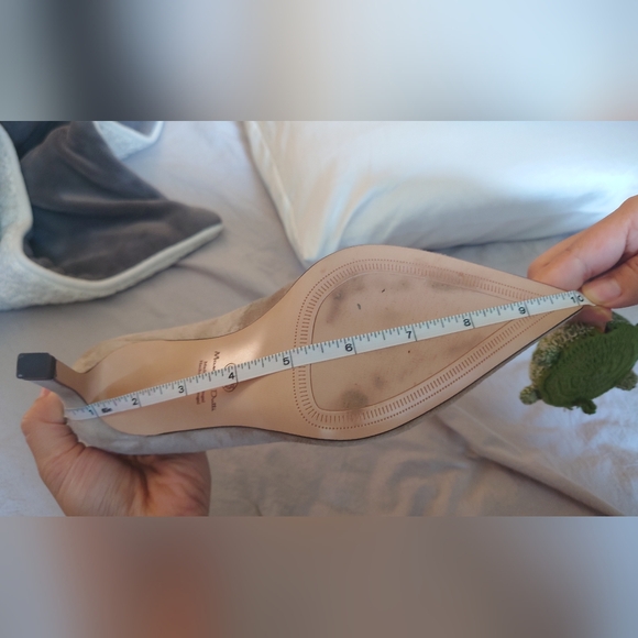 MASSIMO DUTTI Italian Suede  Stiletto Heel Pumps - 5B 35 - Picture 11 of 11